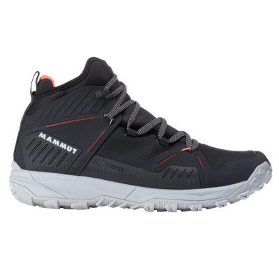 MAMMUT Pánska zimná treková obuv SAENTIS PRO WP black/vibrant orange - čierna Veľkosť EU: 42 2/3