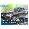 Deflektory - protiprievanové plexi Mercedes GL X166 5D od 2013
