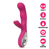 Silikonový vibrátor USB G-Spot Anna Dual Vibe růžový