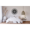 Drevená mandala Flower - šírka 50 cm x výška 50 cm