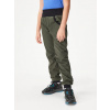 detské softshellové nohavice s fleecom Unuo Street Khaki 134/140 EUR