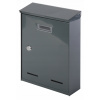 Poštová schránka - Schránka v LISTY oceľových antracit (Poštová schránka - Schránka v LISTY oceľových antracit)