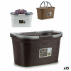 Bravissima Kitchen Kôš na prádlo Stefanplast Elegance Plastické 35 L 57,5 x 29 x 36,5 cm (15 kusov)