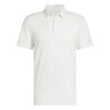adidas Men's Ultimate Short Sleeve Performance Polo Shirt White 2XL