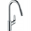 Kuchynská batéria - Chrómová batéria Hansgrohe Focus 31815000 (Kuchynská batéria - Chrómová batéria Hansgrohe Focus 31815000)