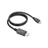 Kabel C-TECH DisplayPort/HDMI, 2m, černý CB-DP-HDMI-20