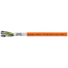 Helukabel TOPSERV® 121 706003 servo kábel 4 G 0.75 mm² + 2 x 0.50 mm², 500 m, oranžová; 706003