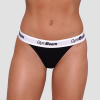 GymBeam Nohavičky Tanga 3Pack Black - L