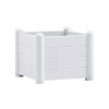 STEFANPLAST Kvetináč, vyvýšený záhon ITALIA 43x43x35cm biela