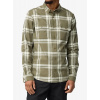 Turistická košeľa Fjallraven Ovik Lite Flannel Shirt - laurel green/chalk white