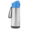 b.box Termoska na pitie šport 500 ml - modrá/sivá