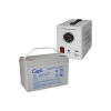 Zdroj záložní GETI GEP500 sinus 500W + baterie 100Ah