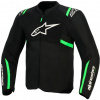 bunda T-SPS AIR V2, ALPINESTARS (černá/zelená fluo, vel. L)