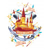ZUTY Maľovanie podľa čísel - MAĽOVANÝ ROKFORT (HARRY POTTER) Rámovanie: bez rámu a bez vypnutia plátna, Rozmer: 40x50 cm