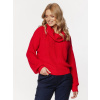 Dámsky sveter červenej farby z bambusovej viskózy 17702