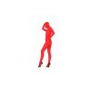 Zentai celotelový, vysoko elastický lycra catsuit Červená L