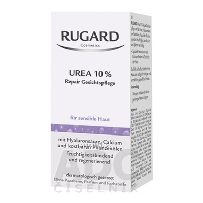 RUGARD Urea 10% krém na tvár 1x50 ml, 10420418