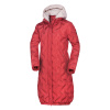 Northfinder Dámska športová zateplená bunda mierne oversize strihu ENID red L BU-6159SP