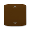 Kryt spínače žaluziového Busch-Jalousiecontrol® II, 3299A-A110 H, ABB, Tango, hnědá (ABB, Tango, hnědá)