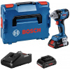 Bosch Professional GDS 18V-330 HC aku rázový utahovák, 18 V Li-Ion vč. 2x aku, vč. nabíječky, kufřík, 06019L5002