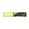 Popisovač kriedový Uni PWE-8K fluor 8 mm fluor žltý