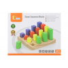 Viga Drevené puzzle - farby a tvary