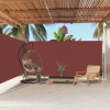 vidaXL Zaťahovacia bočná markíza hnedá 180x600 cm 318003