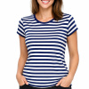 Námornícke tričko dámske Malfini (Pruhované tričko pre ženy)