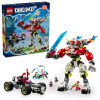 LEGO® DREAMZzz™ 71497 Cooperov tigrí robot a Zerov hot rod