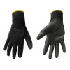 GEKO G73511 Ochranné pracovné rukavice veľ. 8 čierne 8 pár