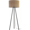 TK Lighting Juta stojaca lampa 1x15 W hnedá 5569