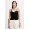 Bavlnený top United Colors of Benetton 101TDH01B čierna L