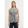 United Colors of Benetton vesta dámska 26Q2DJ015 sivá 40