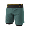 Dynafit Ultra 2/1 Shorts M atlantic XL; Zelená kraťasy