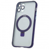 Kryt na mobil TPU Mag Ring pre Apple iPhone 15 Pro, fialová