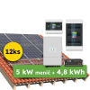 Ecoprodukt Hybrid Deye 5,2kWp 4,8kWh 3-fáz hybridný systém na kľúč