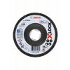BOSCH X-LOCK Lamelové brúsne kotúče Best for Metal systému Ø 125 mm, G 120, X571, lomená verzia, sklolaminát 2608619204