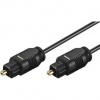Techly 2m Toslink/Toslink audio kábel Čierna (ICOC DAC-310)