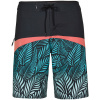 Pánske šortky do vody O'Neill, PM HYPERFREAK BOARDSHORTS čierna,tyrkysová,lososová 29