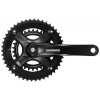 kliky SHIMANO Tourney FC-TX501-L 175mm 46-30 zubů, černé bez krytu