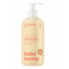Attitude Detské telové mydlo a šampón 2 v 1 Babyleaves s vôňou hruškovej šťavy 473 ml