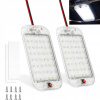 2KS LED LAMPA DO INTERIÉRU AUTA BIELA 48LED 12V-85V 5W DO BATOŽINOVÉHO PRIESTORU