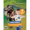 Jiri Models Jiri Models, 4060-4, omaľovánky s nažehlovacími obrázky, Dinosauři