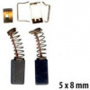 Náhradné uhlíky k elektrickému náradiu 5x8 mm MAR-POL S00004