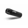 MIVV Výfuk kompletný 1x1 MIVV HR-1 Y.075.LH1BG Black with carbon cap