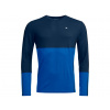 Triko s dlouhým rukávem ORTOVOX 185 Rock'N'Wool Deep Ocean - M