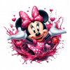 CUKROVÁ TLAČ jedlý obrázok na tortu Cukrová hmota Minnie Miki Mouse 3