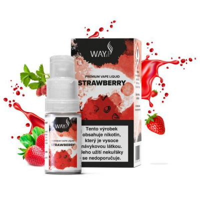 E-liquid Way To Vape Strawberry 10ml Obsah nikotinu: 12mg