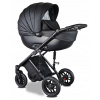 Kočík 3v1 Babe boss Maxx RS Čierny Biely Granátový Sivý