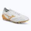 Futbalové kopačky Mizuno Morelia Neo IV Beta Elite AG white/mp gold/cool gray 3c